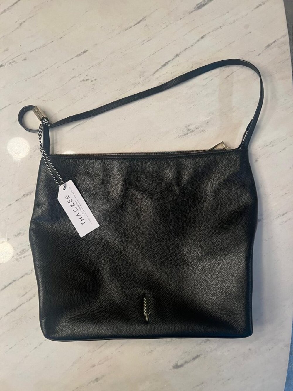 THACKER NYC Crossbody Leather Bag